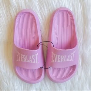 Everlast Slides Kmart White Slides Everlast Shoes Light Purplepink